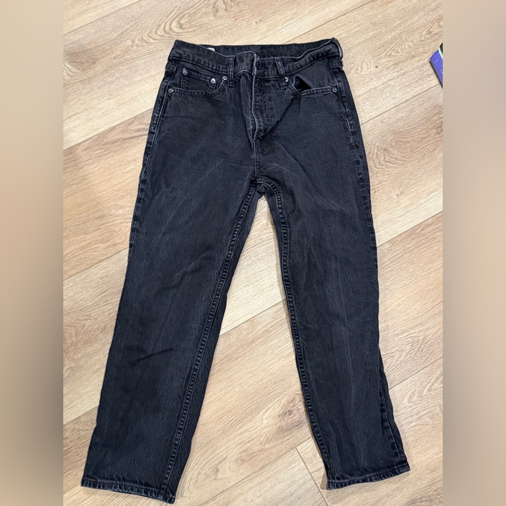 GAP Women’s Dark Gray Straight Jeans